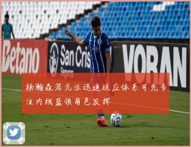 杨瀚森若无法迅速适应体系可先专注内线蓝领角色发挥